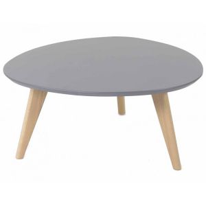 Kosyform Table Basse Chêne Et Laqué Gris D90