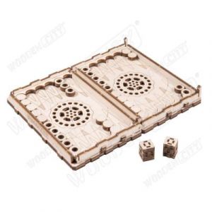 Wooden City Backgammon Short