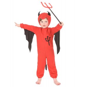 Image de DEGUISE TOI - Déguisement diable rouge enfant Halloween - 4-6 ans