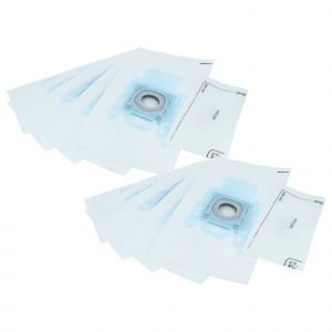 Vhbw Lot de sacs + filtre avec 12 pi&egrave;ces compatible avec Bosch BGL4SIL69W, BGL81800IR, BGL7200, BGL72232, BGL72234, BGL72294 aspirateur