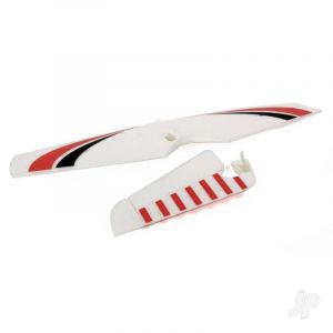Rear Horizontal and Vertical Stabilizers (Alpine)