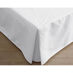 Protection literie HOUSSE C.SOMMIER blanc en coton