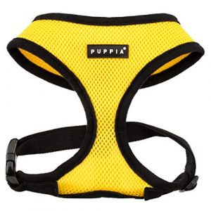 Image de Puppia Harnais Doux pour Chien Taille XS Jaune