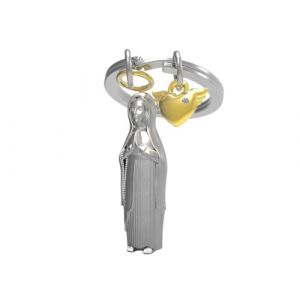 METALMORPHOSE - Porte-clés Vierge Marie & son cœur - MTM212-02