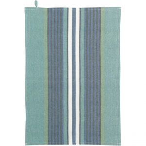 Declikdeco Torchon recycl&eacute; YUNA Paon/naturel 50 x 70