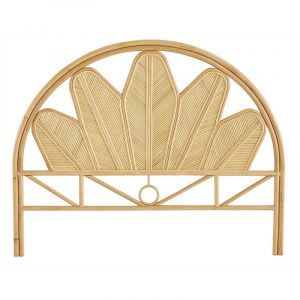 Miliboo T&ecirc;te de lit d&eacute;co en rotin L160 cm nalah