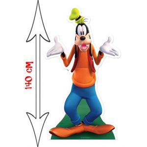 Star Cutouts FIGURINE DINGO MICKEY et FRIENDS 140X81 CM