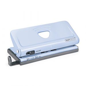Rapesco Perforateur D'Agenda Ajustable 6 Trous - Bleu Pastel