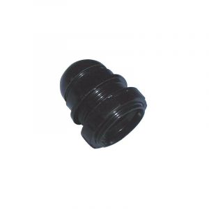 Gefom Douille E27 collerette simple bague noire 26157