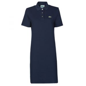 Image de Lacoste Robe polo regular fit à manches courtes Bleu - Taille 40