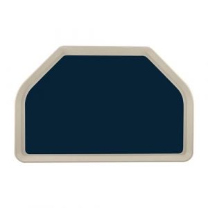 Plateau Self-service Trap&egrave;ze 500 x 325 - 3 coloris - Roltex - Vert - Polyester