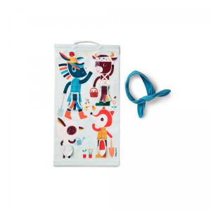 Lilliputiens Jeu des queues d ane - jeu d orientation