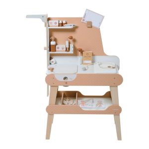 Vertbaudet Cabinet de pédiatre en Bois FSC Blanc TU