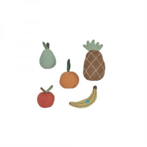 Ensemble Yummy Mini Fruit en tissu