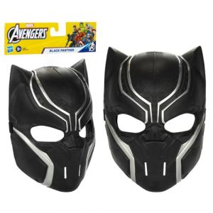 Hasbro Marvel Avengers, masque de d&eacute;guisement Black Panther, jouets de super-h&eacute;ros, pi&egrave;ces de collection pour enfants, d&egrave;s 5 ans