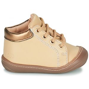 GBB Baskets montantes enfant APORIDGE FLEX Beige - Taille 21,22,23