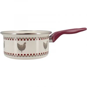 Menastyl Casserole en acier émaillé, GALLINA