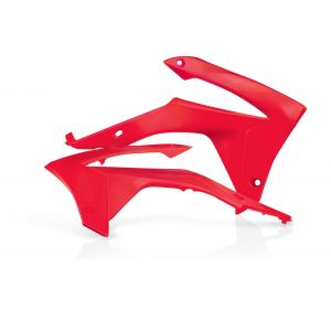 Image de Acerbis Ouïes de radiateur Honda CRF 450R 13-16 rouge (paire)