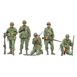 Tamiya Figurines militaires : Groupe d'éclaireurs U.S. Seconde Guerre mondiale