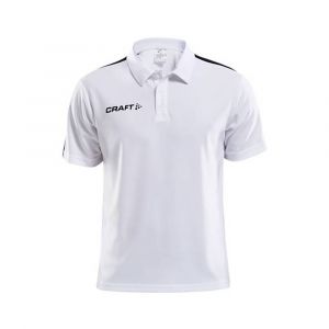 Craft Polo à Manches Courtes Progre Piqué 2XL White