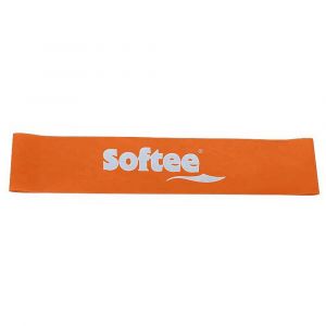 Softee Resistance Rubber Fitness Band Strong 25 x 5 cm Orange