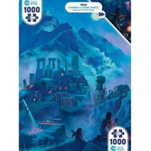 Iello Puzzle 1000 pièces Twist : Ancient Mégalith