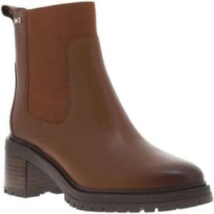 Tommy Hilfiger Bottine Tommy Hilfilger Chelsea Femme Marron