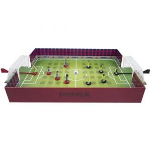Bandai Minix Collectible Figurines Football Club Barcelone Jeu avec 5 Joueurs Recrée Les Meilleurs Moments du Football, idée Cadeau pour Enfants et Adultes, Fans de Football (MN17409)