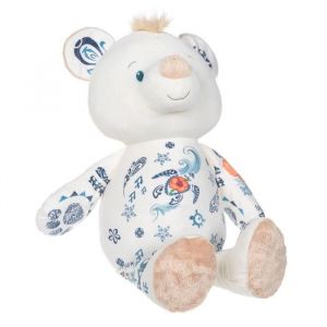 Image de Nicotoy Peluche Tattoo ours - 60 cm - Beige crème