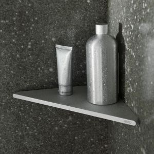 Image de Keuco Etagère de douche d'angle EDITION 400 aluminium anodisé argent