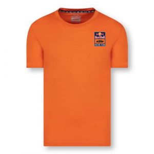 Red Bull T-Shirt Rb Ktm Replica Team Moto Gp Officiel - Homme - Orange