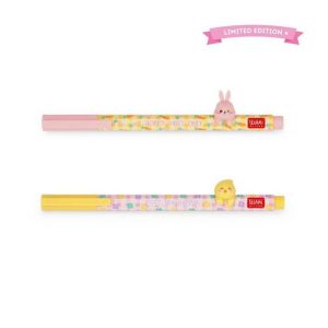Legami Stylo &agrave; encre gel P&acirc;ques 2026 2 pcs