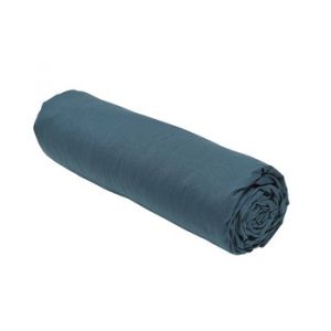 Today Draps housse PAON - Couleur 140x190 cm - Taille Bleu