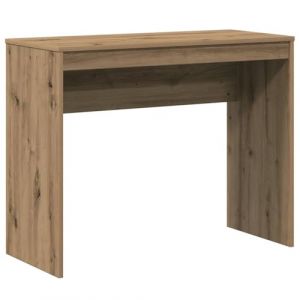 VidaXL Bureau chêne artisanal 90x40x72 cm bois d'ingénierie, bureau, bureau d'étude, bureau d'ordinateur, mobilier de bureau à domicile