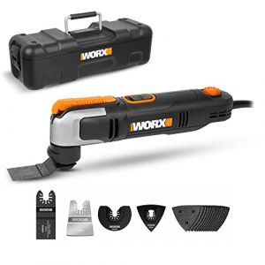 Worx WX686 Outil multifonctions 250W + accessoires + coffret