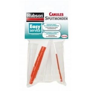 Rubson 5 canules cartouches mastic