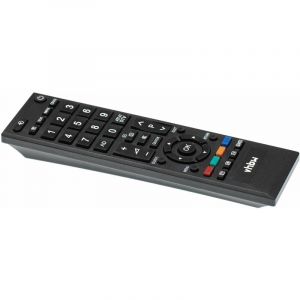 Vhbw Télécommande compatible pour Toshiba 32AV615DB, 32AV623D, 32AV625D, 32AV633D, 32AV633DB, 32AV635D télévision, TV - télécommande de rechange