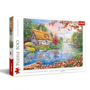 Trefl Havre de Paix 500 Pièces DIY, Divertissement créatif, Loisir, Puzzle Classiques pour Les Adultes et Les Enfants à partir de 10 Ans, 37476, Multicolour