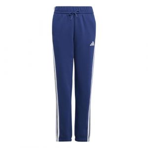 Image de Adidas Mixte Enfant Essentials 3 Stripes Pants, Dark Blue/White, 13-14 Years