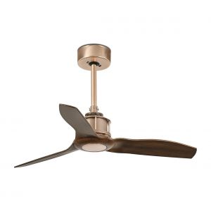 Image de Faro 33423 - Ventilateur de plafond JUST FAN marron/cuivre