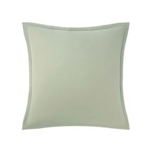 Olivier Desforges Taie d'oreiller percale Kaki 50 x 75 cm