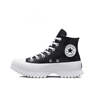 Converse Baskets CHUCK TAYLOR ALL STAR LUGGED 2.0 LEATHER Noir/Aigrette/Blanc - Taille 36;37;38;39;40;41;42 1/2;44;44 1/2;43;45;35;36 1/2;37 1/2;39 1/2;41 1/2;42