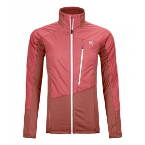 Ortovox Westalpen Swisswool Hybrid Jacket W Wild Rose L Veste outdoor