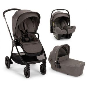 Nuna Poussette Trio Triv Next + Si&egrave;ge auto Pipa Next + Nacelle Lytl Thunder
