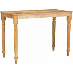 VidaXL Table basse Marron 100 x 55 x 77 cm bois de manguier massif
