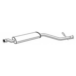 Walker Silencieux interm&eacute;diaire 72181