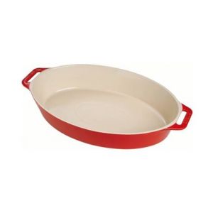 Zwilling Plat à four ovale 23 cm cerise Rouge