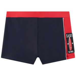 Orchestra Boxer de bain bicolore patch brodé surf pour garçon