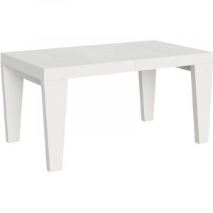 Image de Table Spimbo Extensible Frêne Blanc 90x160 Allongée 420