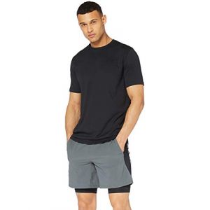 Image de Under Armour Sportstyle Left Chest S/S - T-shirt technique taille L - Regular, noir